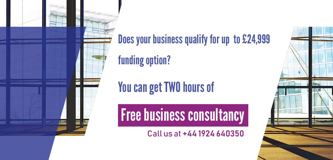 Does your business qualify for up to £24,999 funding option?